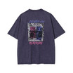 Футболка MindError ME Radio Garment Dyed Tee (Dark Purple)