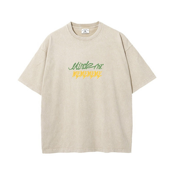 Футболка Mind Error ME Radio Garment Dyed Tee Apricot
