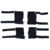 Набор (наколенники + локти) Armor Basic M2 Checkers White в развернутом виде