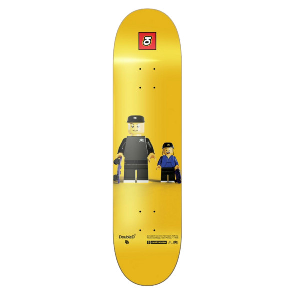Дека для скейтборда Юнион Double D Yellow 8.25