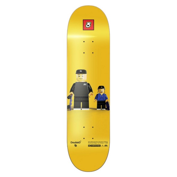 Дека для скейтборда Юнион Double D Yellow 8.375