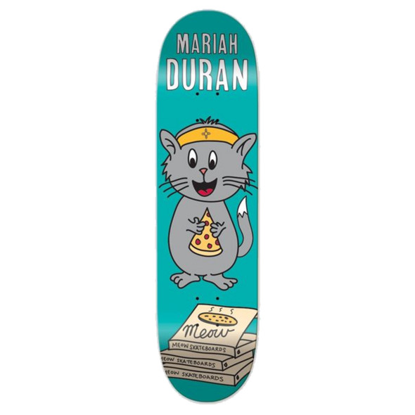 Дека для скейтборда Meow Skateboard Mariah Duran Whiskers Blue 8.0