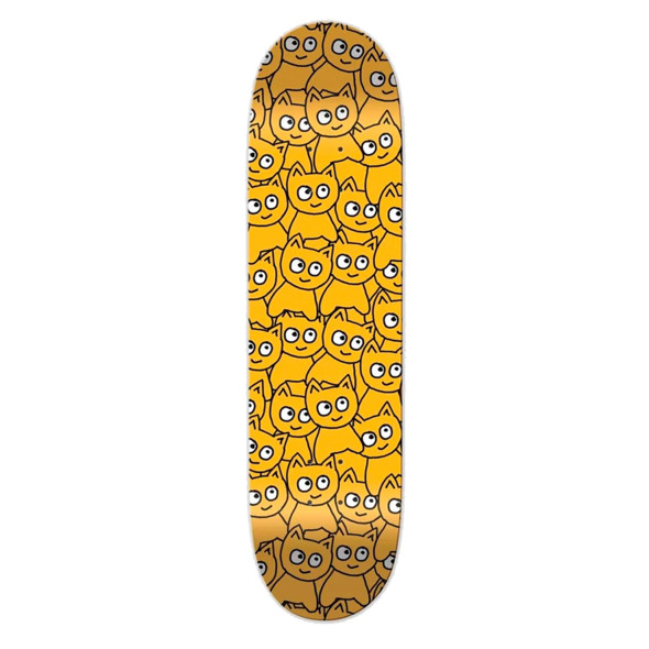 Дека для скейтборда Meow Skateboard Sticker Pile 7.75