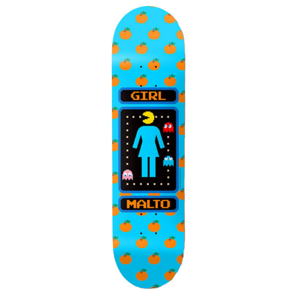 Дека для скейта Girl Malto Pac-Man Blue 7.75