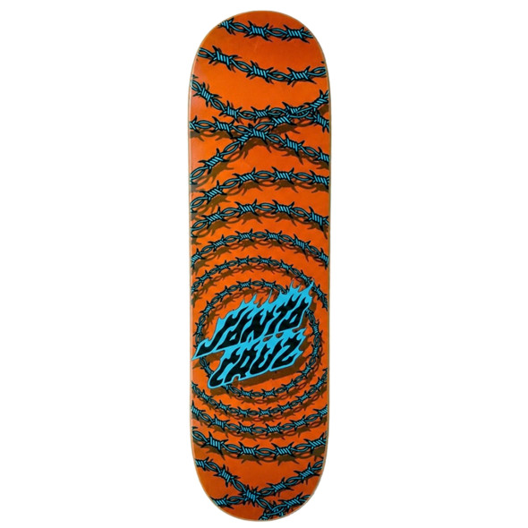 Дека для скейта Santa Cruz Wired Flame Dot Birch Orenge 8.0