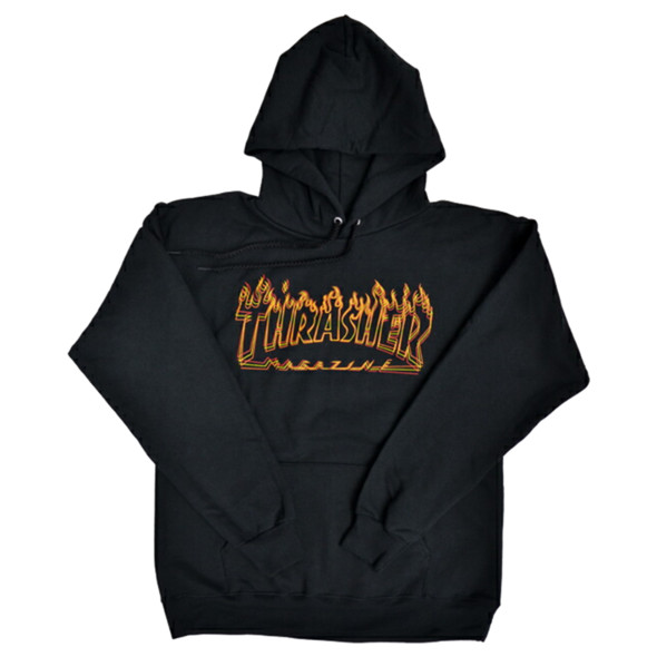 Толстовка Thrasher Richter Crewneck Black