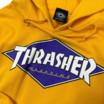 Толстовка Thrasher Diamond Logo Hood Yellow