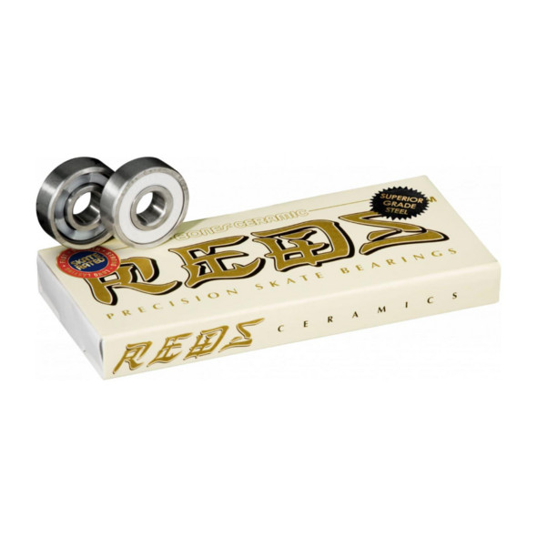Подшипники для скейтборда Bones Ceramic Super Reds