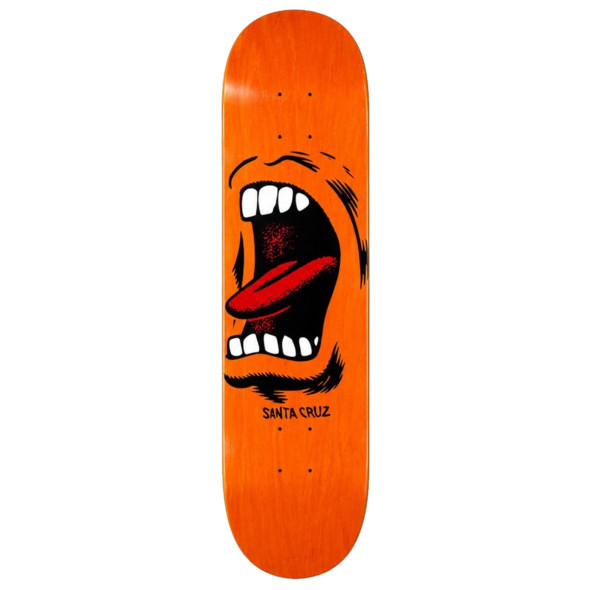 Дека для скейта Santa Cruz Screaming Mouth Birch Orange 8.0