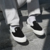 Слипоны GoLuck SlipOn Black&white/rubber