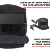 Защита коленей 187 Killer Pads Fly Knee Black Black сзади