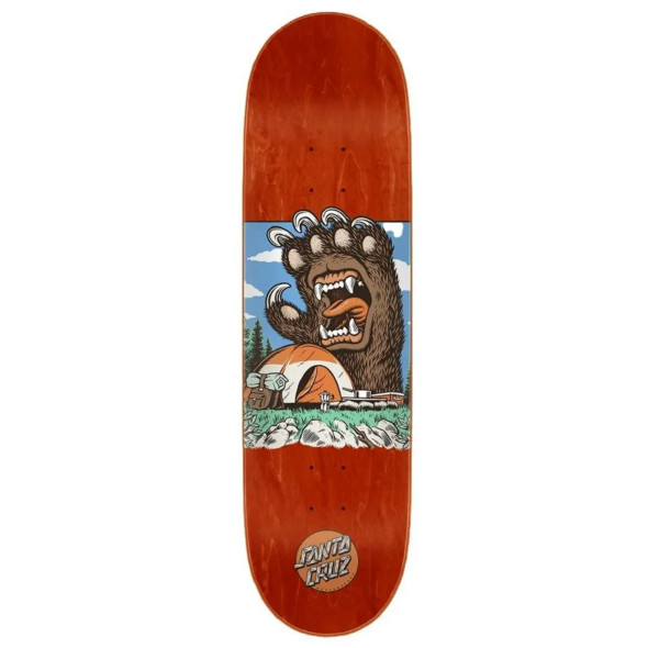 Дека для скейтборда Santa Cruz Screaming Grizzly Deck Red 8.0