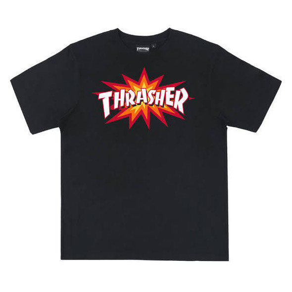 Футболка Thrasher Boom S/S Tee Black