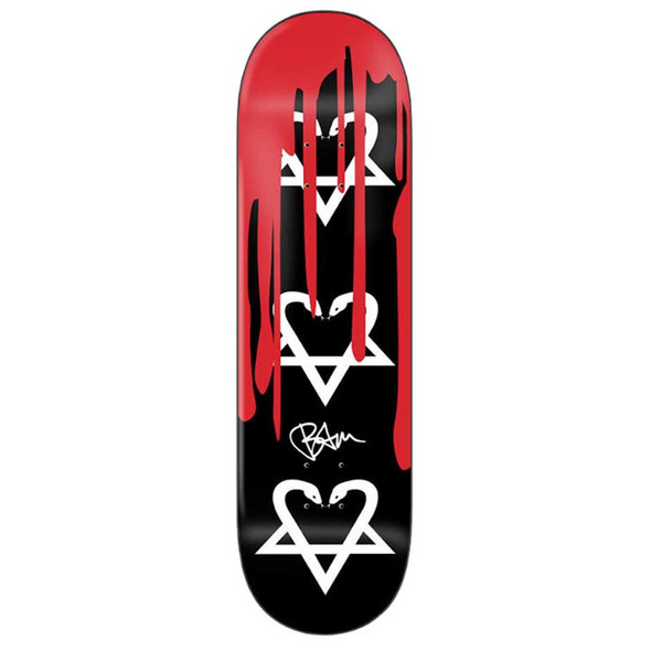 Дека для скейтборда Zero BAM Snakeagram blood/black 8.25