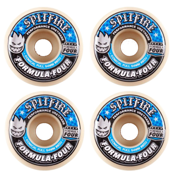 Колеса для скейтборда Spitfire F4 Full Conical 52mm 99D