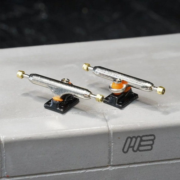 Траки для фингерборда MSS x Leefai Inverted silver/black 32 мм