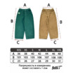 Штаны Beekt коричневые Logo Brown Velveteen size