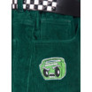 Штаны Beekt зеленые DJ Green Velveteen pocket